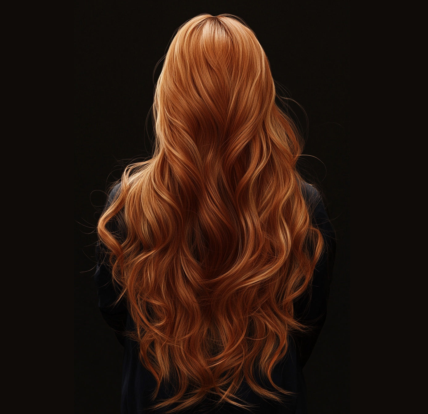 Long wavy hair series