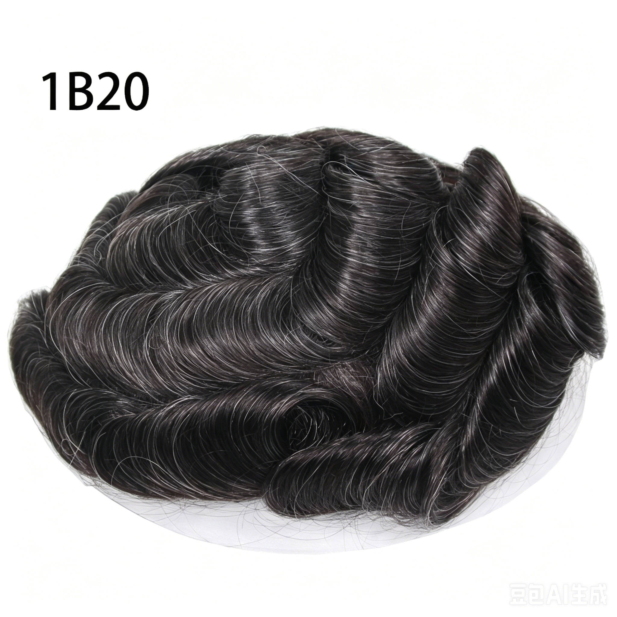 Lace Mono Breathable Men's Toupee Piece