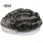 Lace Mono Breathable Men's Toupee Piece