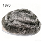Lace Mono Breathable Men's Toupee Piece