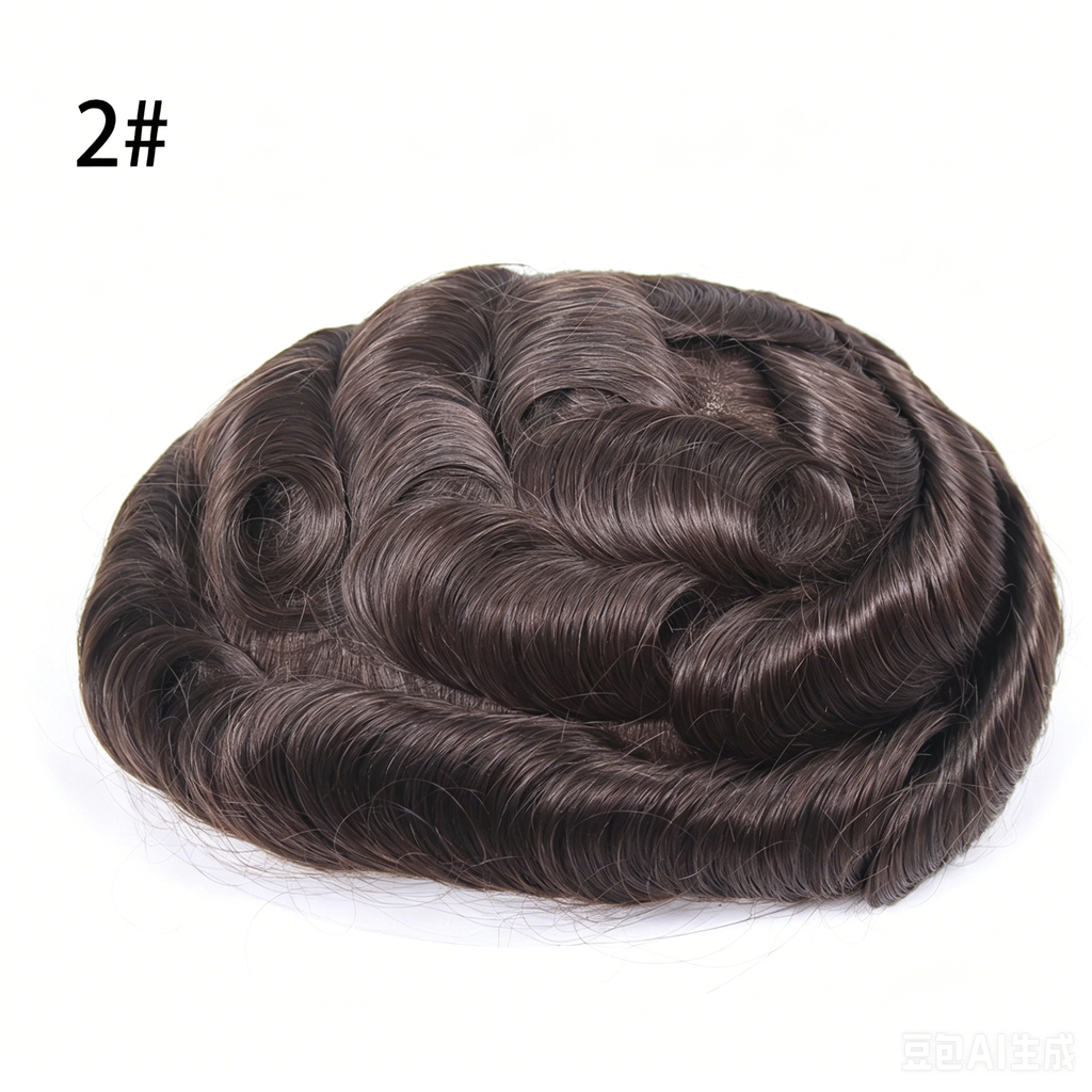 Lace Mono Breathable Men's Toupee Piece