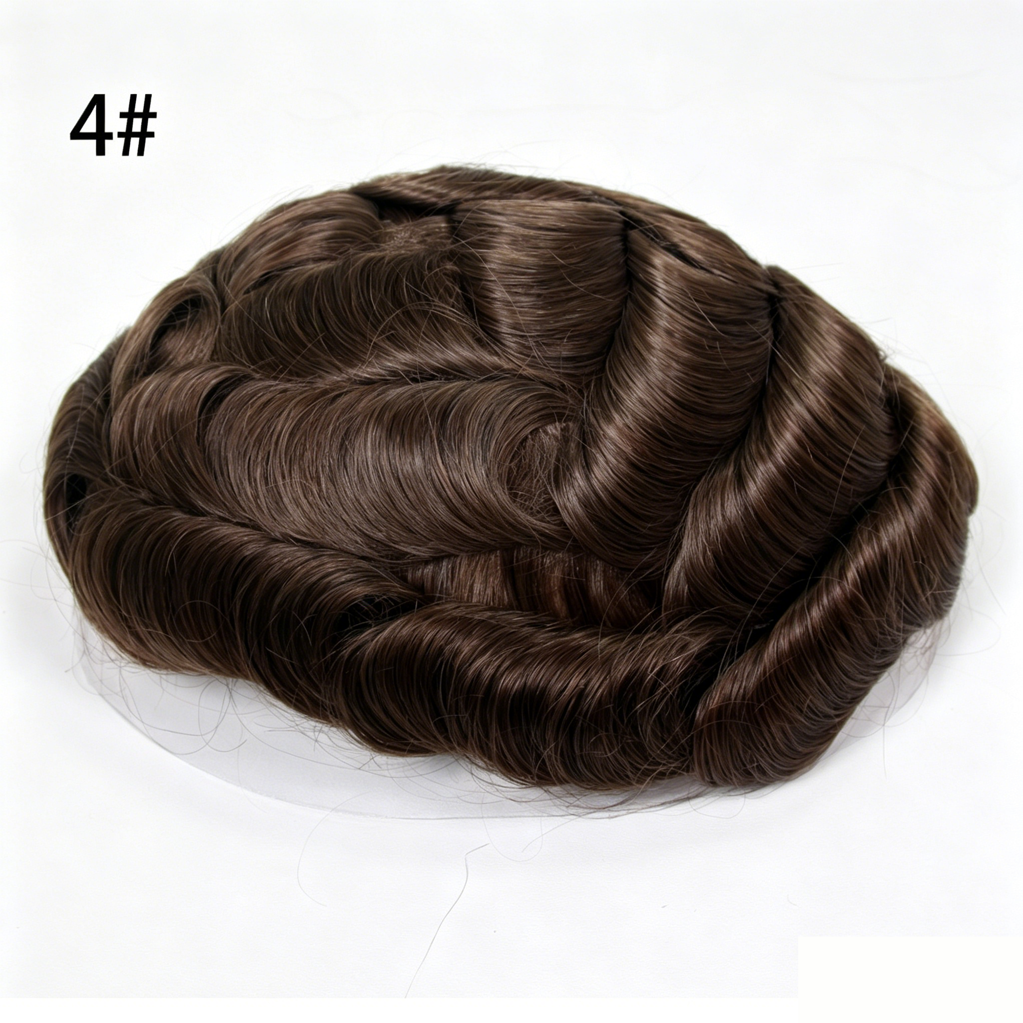 Lace Mono Breathable Men's Toupee Piece