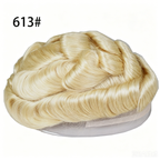 Lace Mono Breathable Men's Toupee Piece