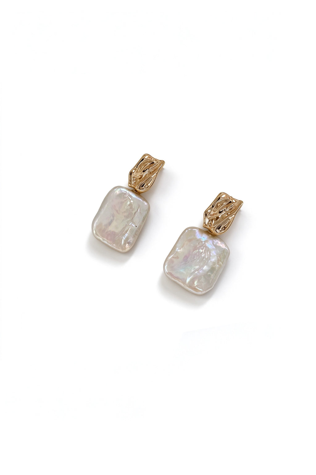 Vintage Natural Square Baroque Pearls - New Hair