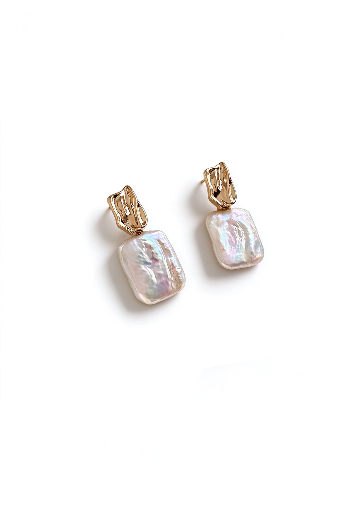 Vintage Natural Square Baroque Pearls - New Hair