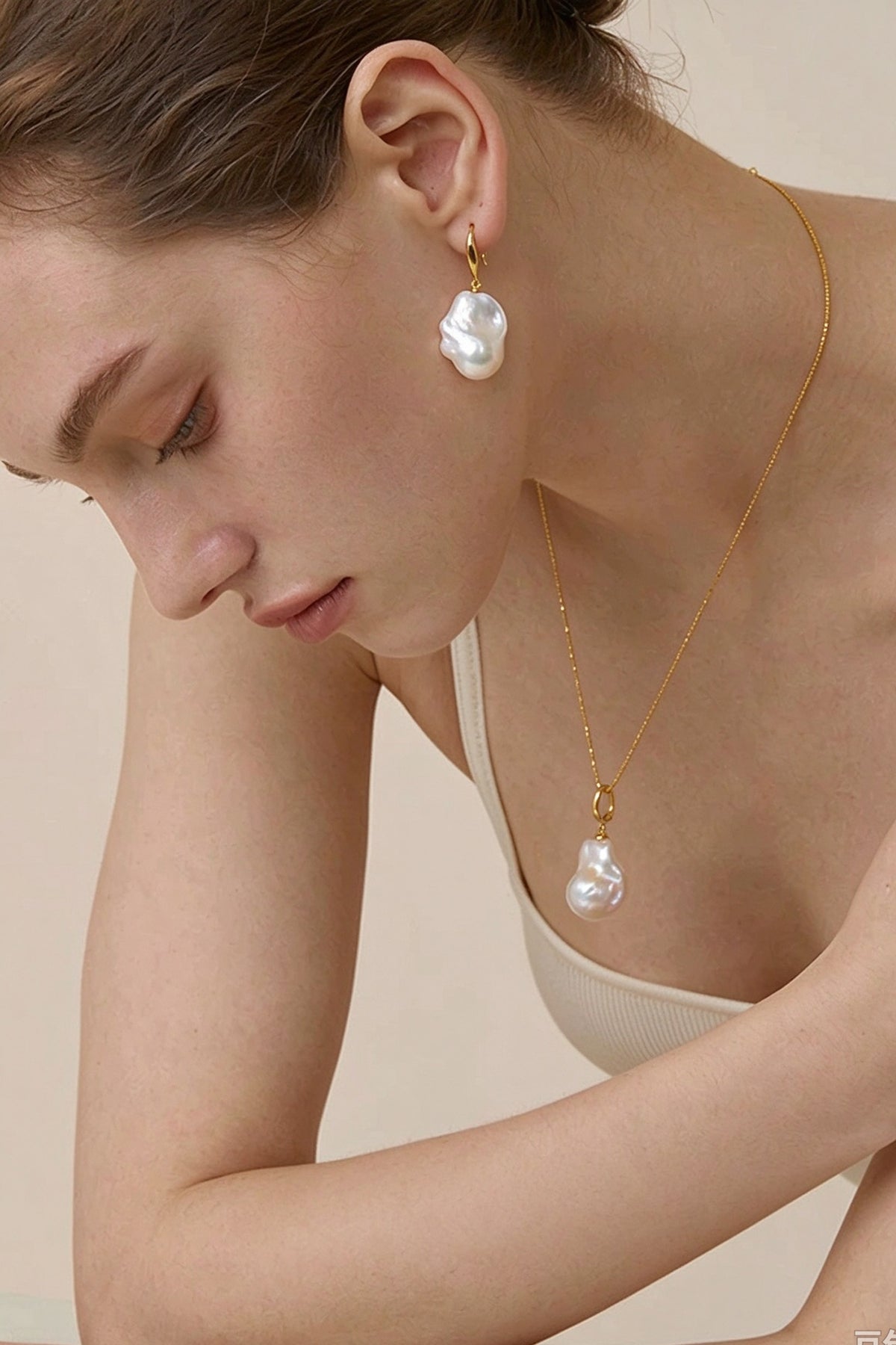 Baroque Pearl Necklace