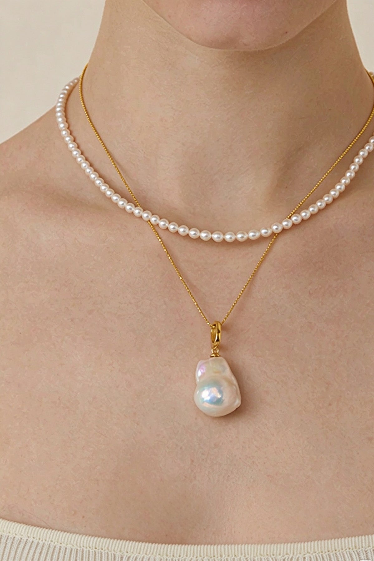 Baroque Pearl Necklace