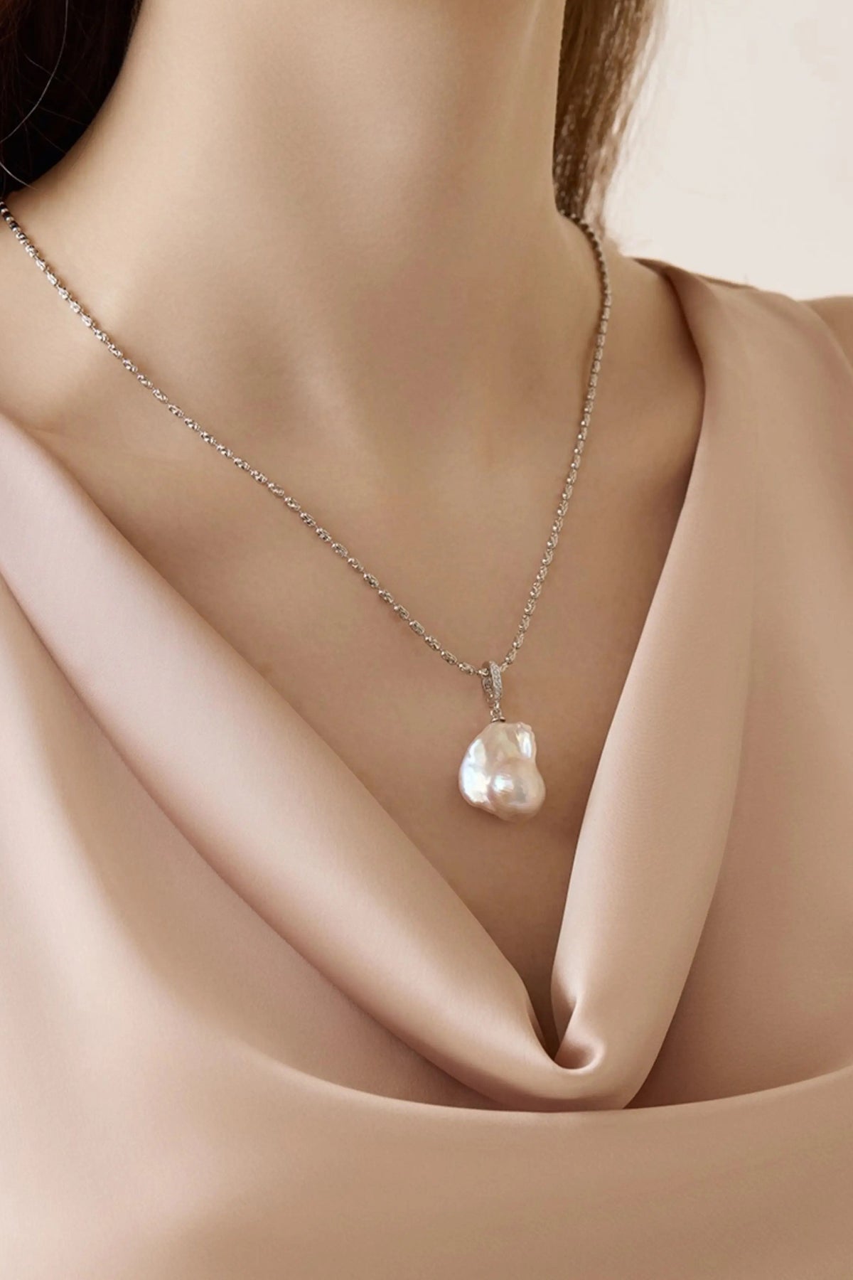 Baroque Pearl Necklace