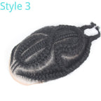African braid wig piece