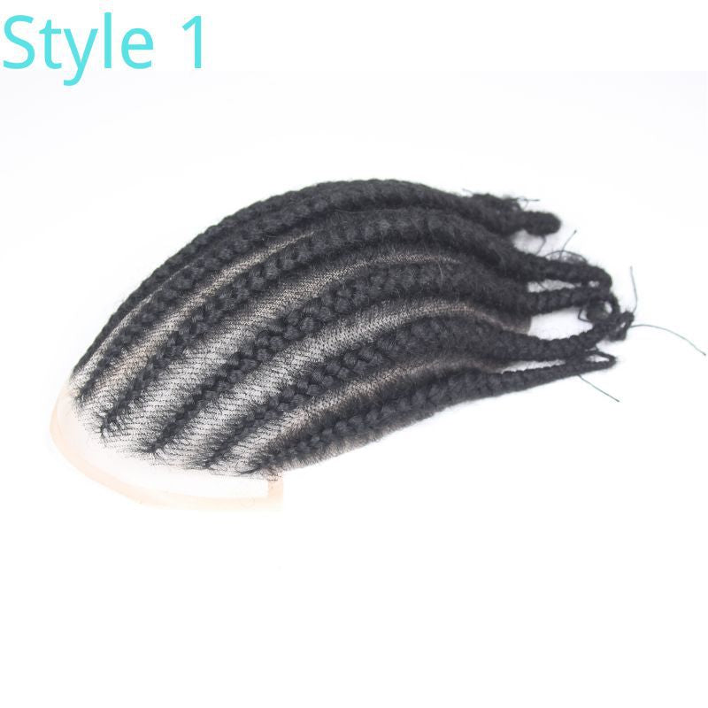 African braid wig piece