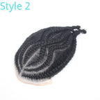 African braid wig piece
