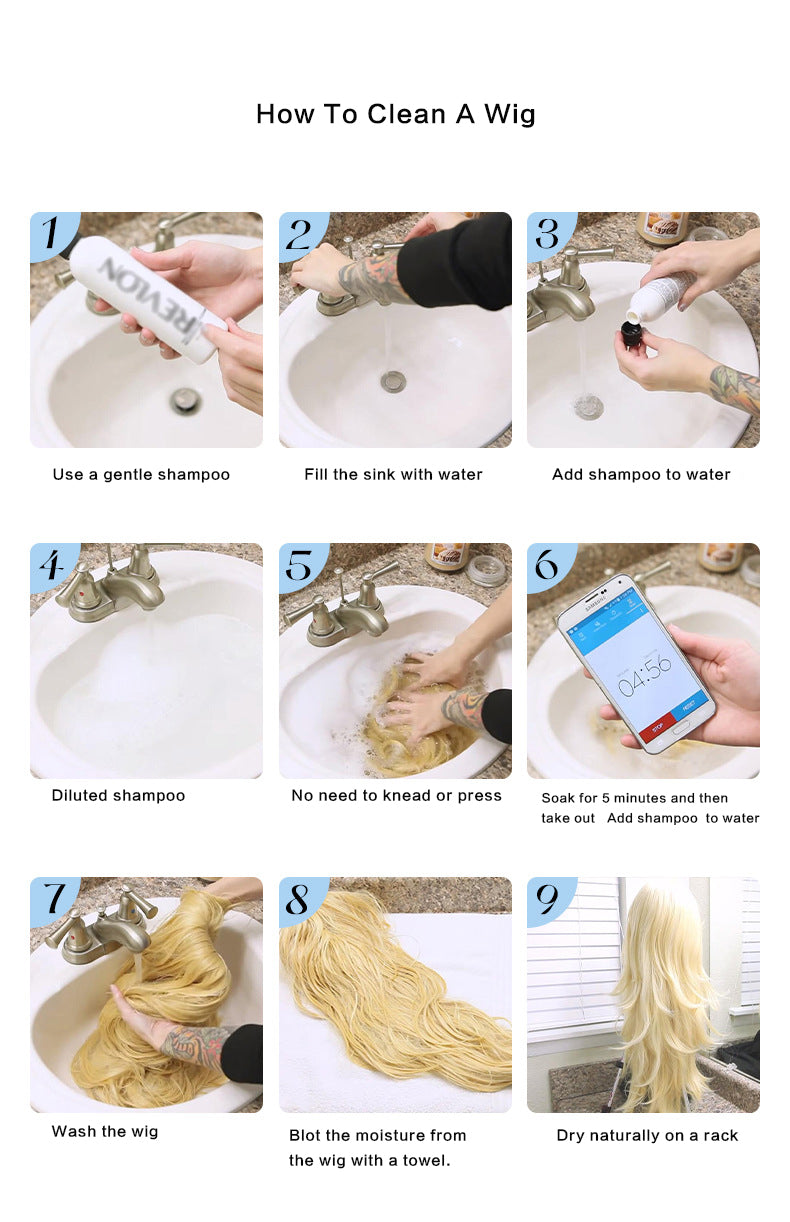 EMMOR Long Straight  Wig for Women - Natural Looking Synthetic Hair Wig with Realistic Texture