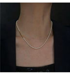 Natural freshwater  pearl necklace