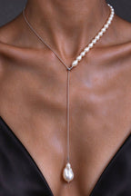 Natural Baroque Pearl Necklace