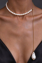 Natural Baroque Pearl Necklace