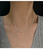 Natural freshwater  pearl necklace