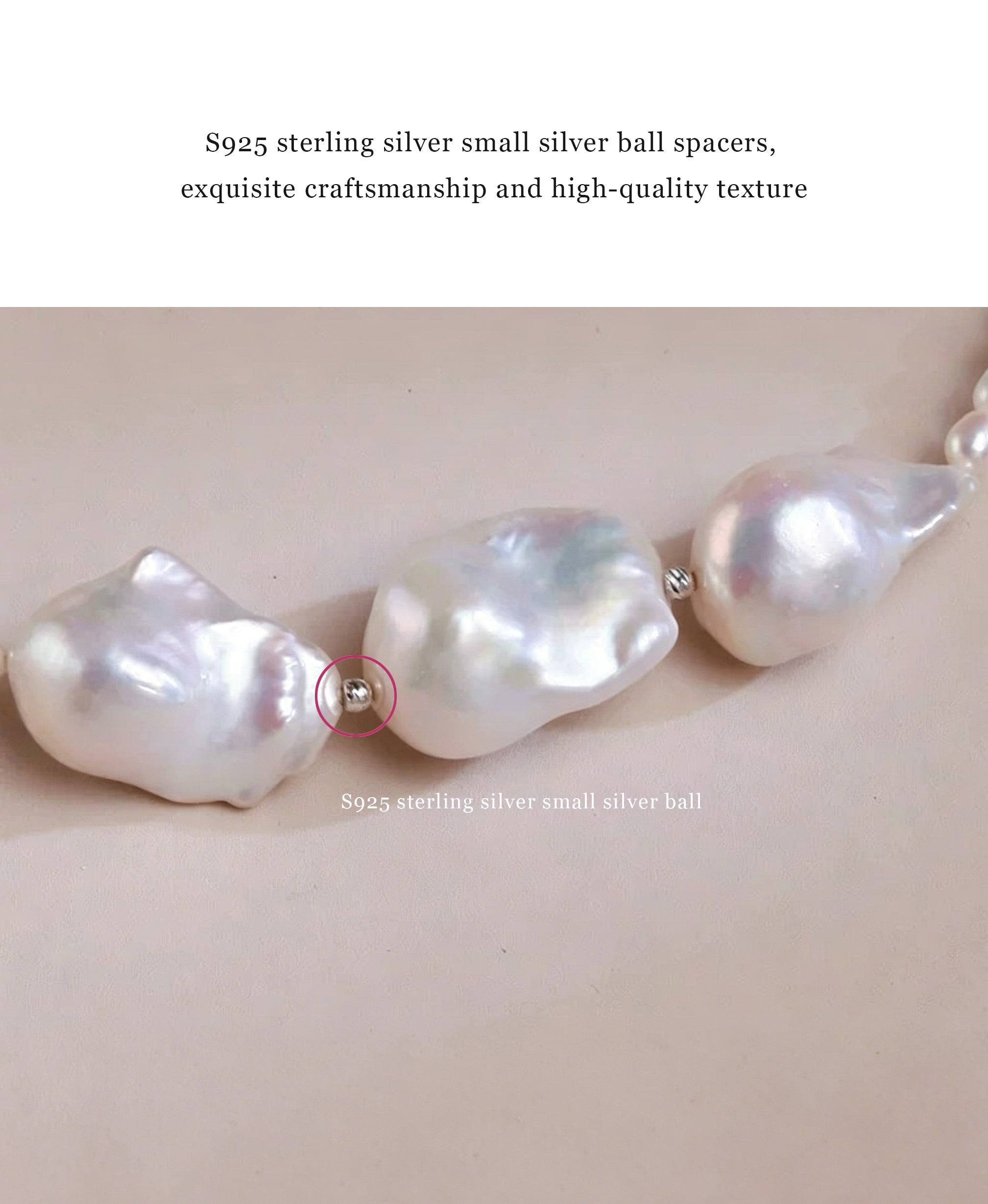 Natural Baroque Irregular Aurora Colorful Large Baroque Pearl Necklace Choker