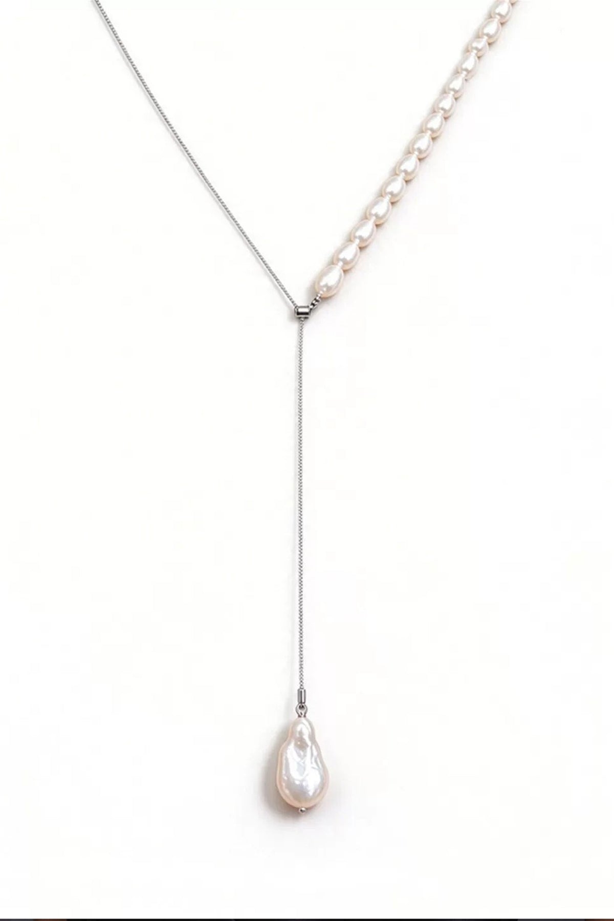 Natural Baroque Pearl Necklace