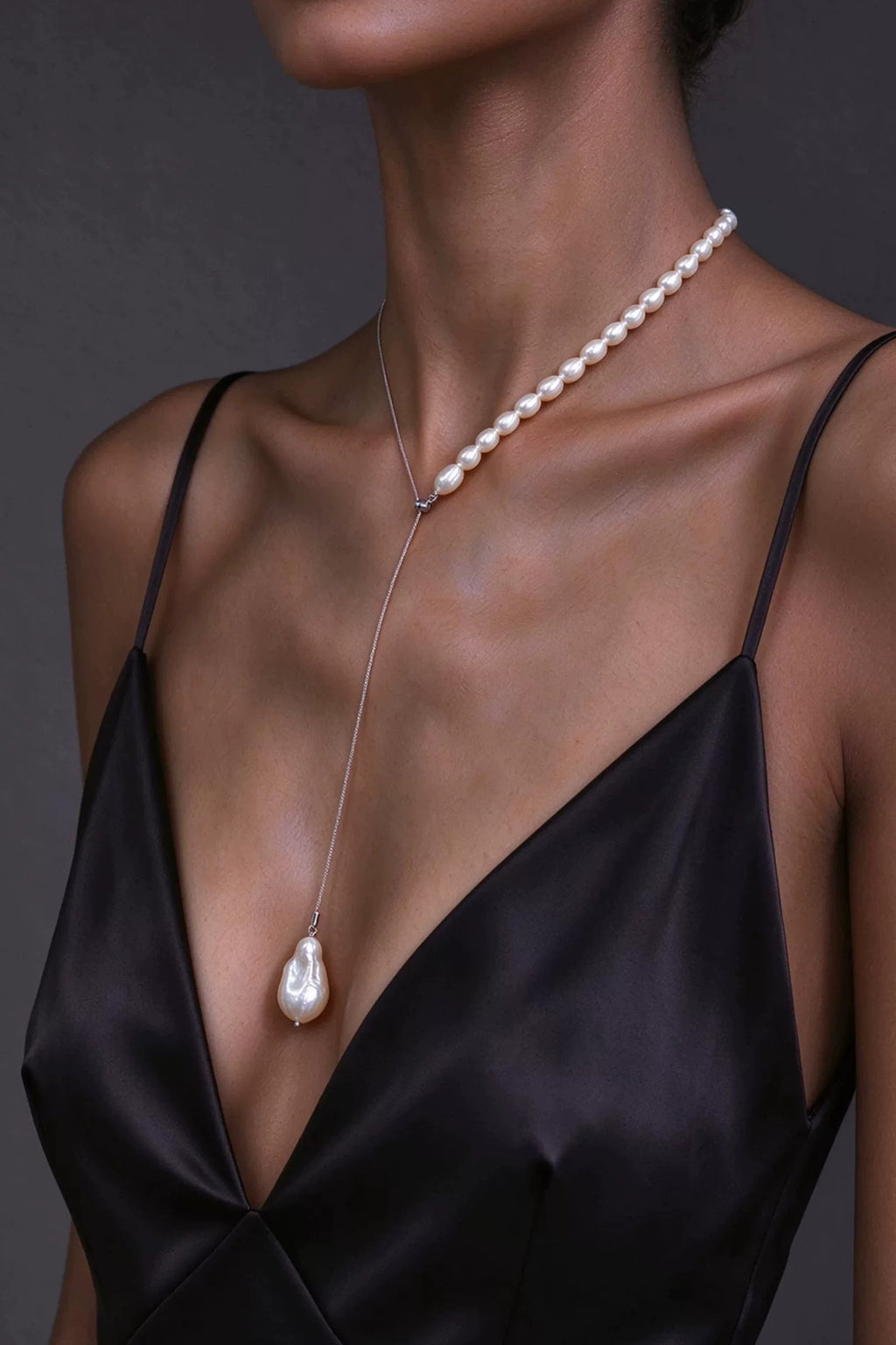 Natural Baroque Pearl Necklace