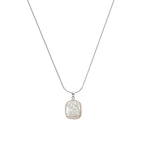 Natural baroque freshwater pearl necklace