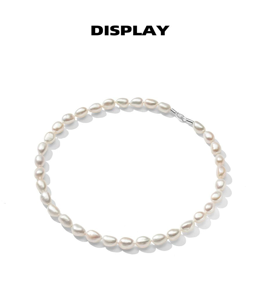 Freshwater baroque pearl necklace