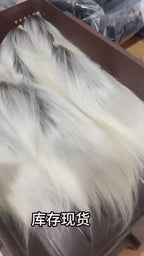 Hairtoupee for men white