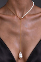 Natural Baroque Pearl Necklace