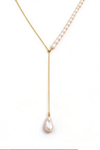 Natural Baroque Pearl Necklace