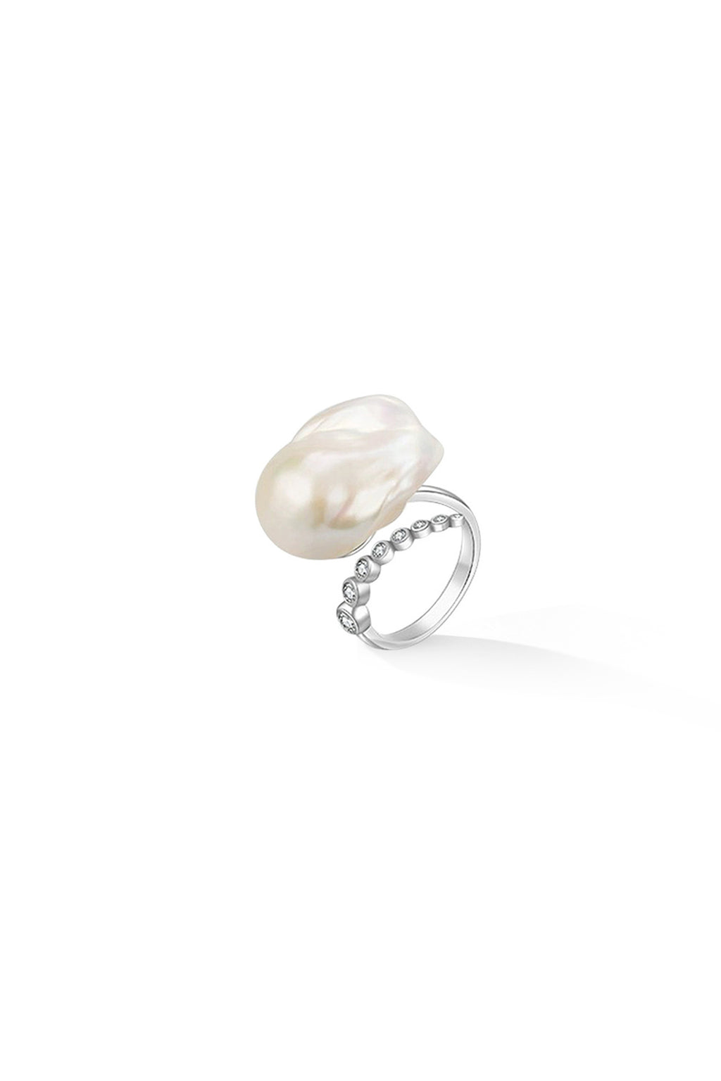 Natural Baroque Pearl Ring