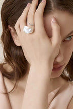 Natural Baroque Pearl Ring