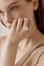 Natural Baroque Pearl Ring