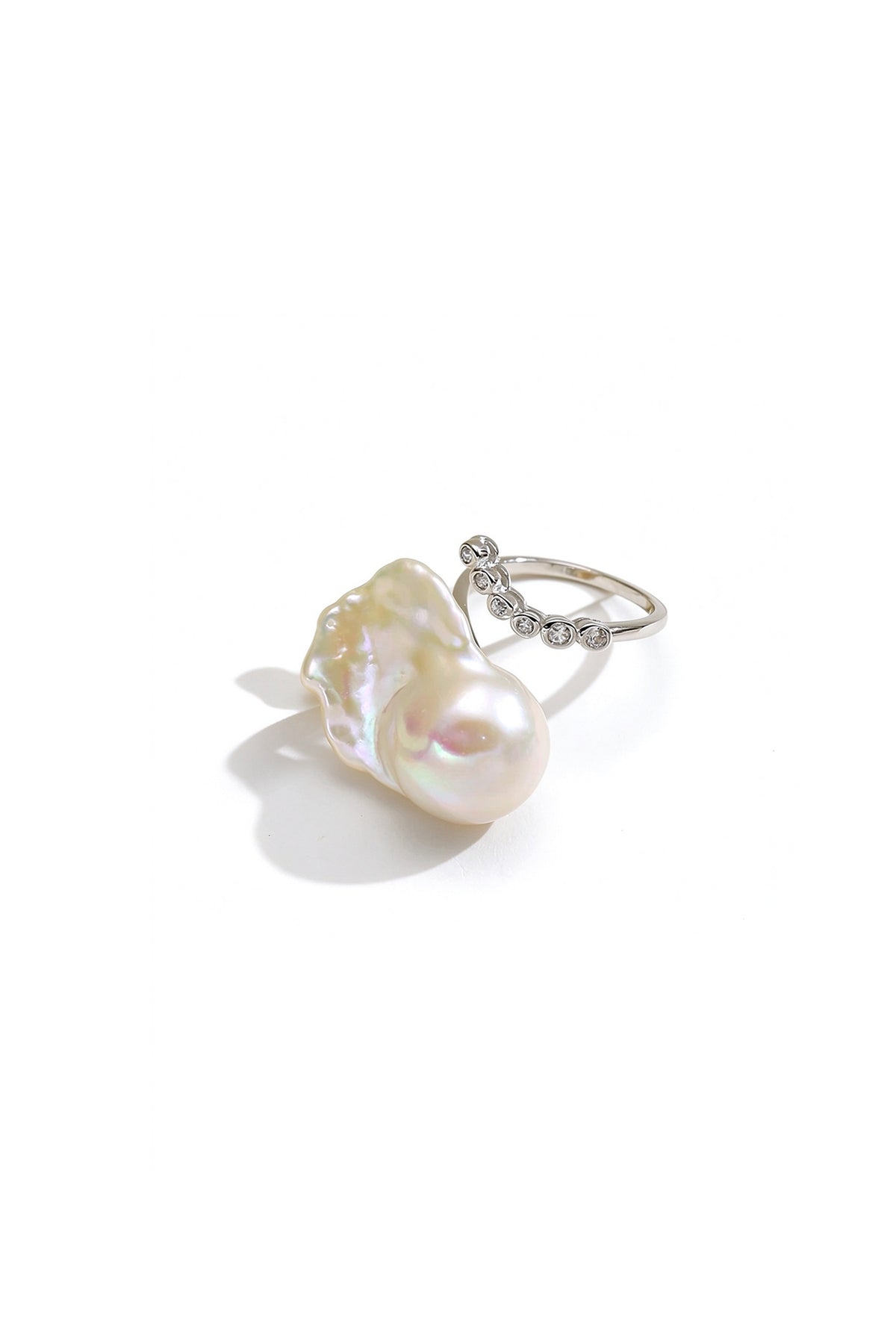 Natural Baroque Pearl Ring