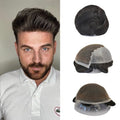 Lace front men's wig