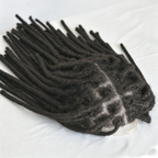 Dreadlock men's wig hairpiece
