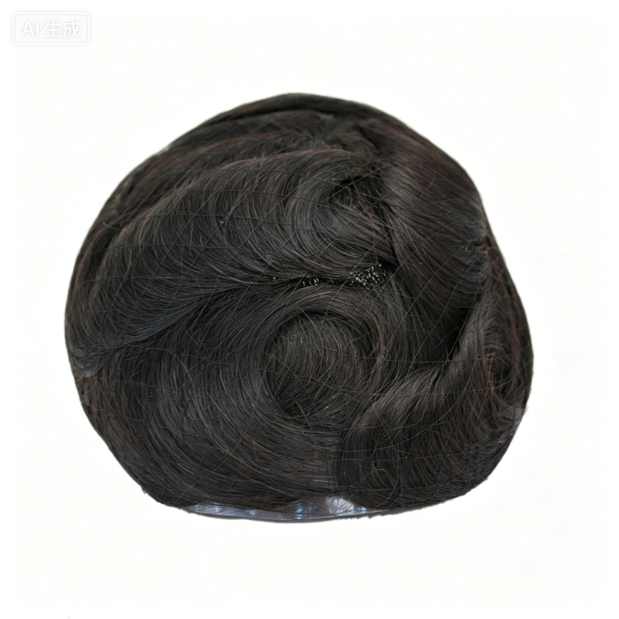 Lace front men's wig