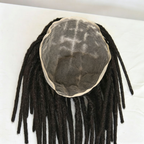 Dreadlock men's wig hairpiece