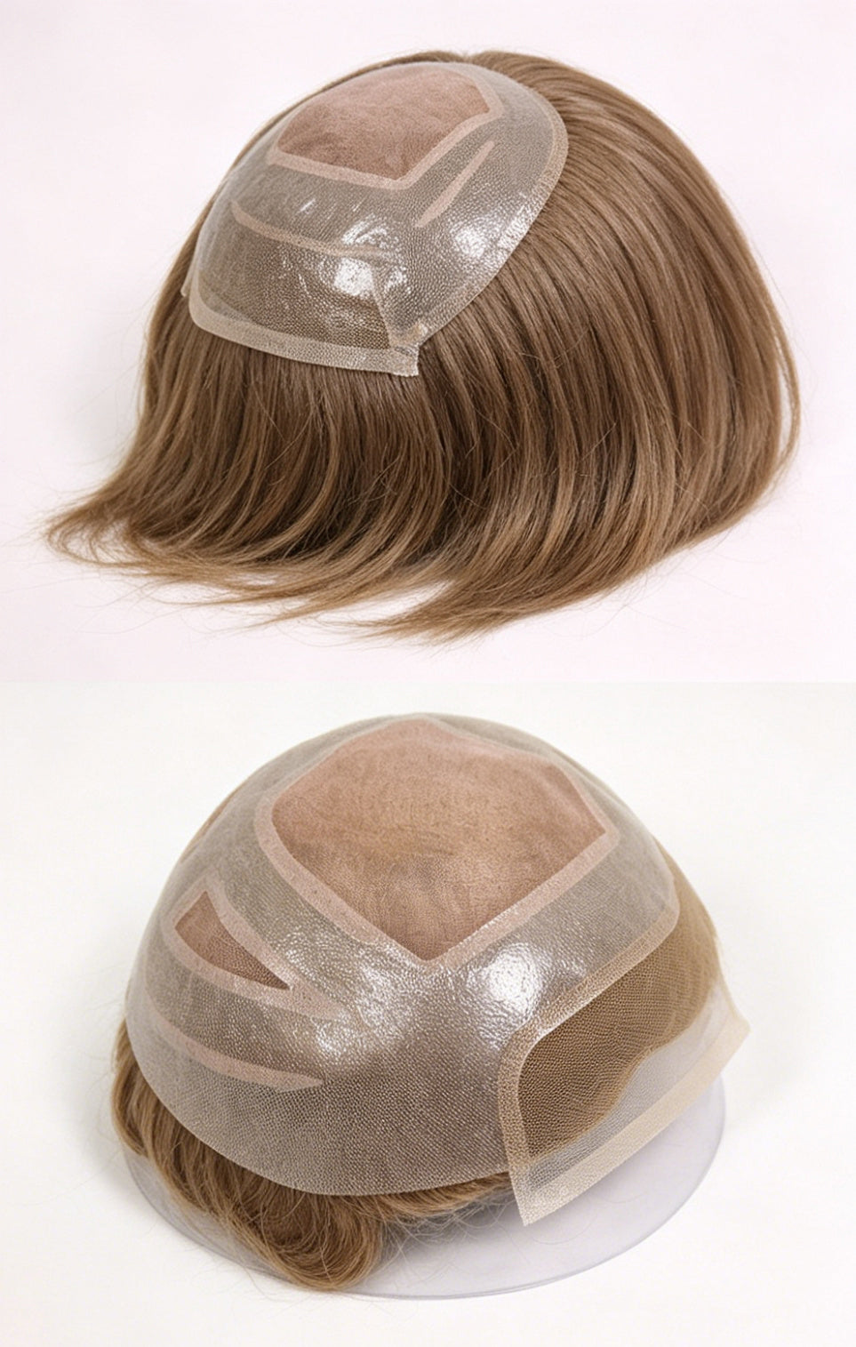 Lace Mono Breathable Men's Toupee Piece