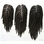 Dreadlock men's wig hairpiece