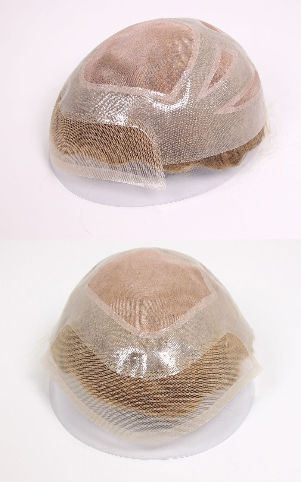 Lace Mono Breathable Men's Toupee Piece