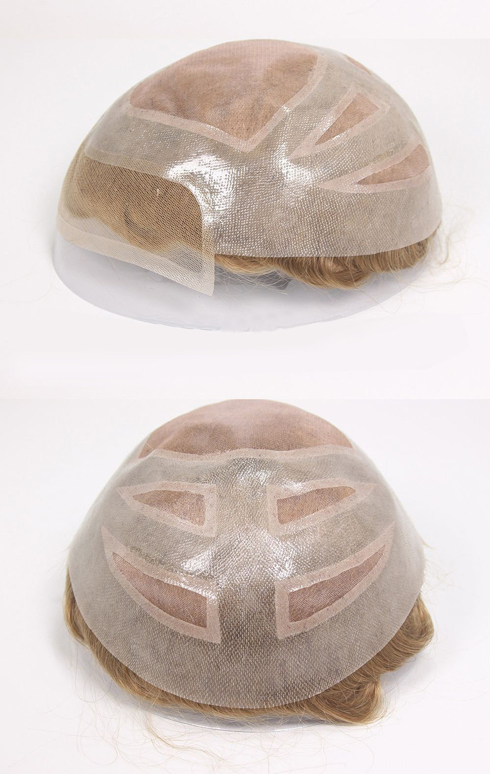 Lace Mono Breathable Men's Toupee Piece