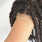 Dreadlock men's wig hairpiece