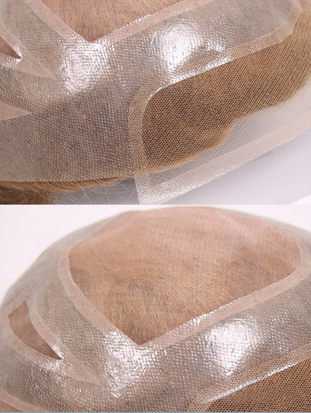 Lace Mono Breathable Men's Toupee Piece
