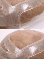 Lace Mono Breathable Men's Toupee Piece