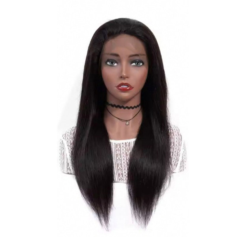 Silky Straight Lace Front Wig Human Hair - New Hair