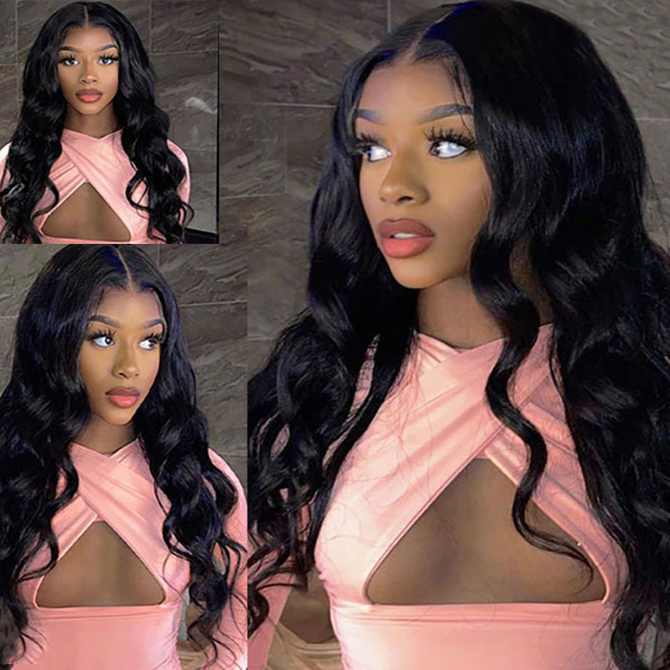 Real hair wig Glueless wig Lace frontal wig - New Hair