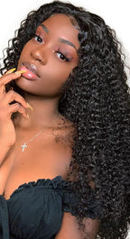 Pre-lace real hair wig natural color jerry curly glueless wig human hair - New Hair