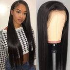 Silky Straight Lace Front Wig Human Hair - New Hair