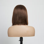 Apex Hair Wig - 13x4 lace Brown Straight bob wig; Real hair wig set - New Hair