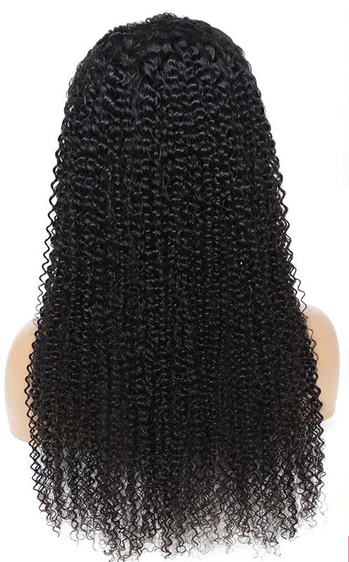Pre-lace real hair wig natural color jerry curly glueless wig human hair - New Hair